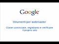 Strumenti per webmaster 1