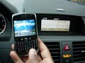 Using Bluetooth on a 2010 C Class C300 Mercedes Benz with Media Screen