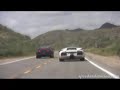 Nissan R35 GT-R running with Ferraris & Lambos in canyons!