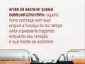 Antes de escrever poesia - Marcelo Ferrari Antes de escrever poesia - Marcelo Ferrari