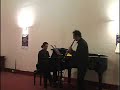 angelo cavarra: clarinette 
gabriel diaconu: piano