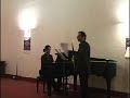 angelo cavarra: clarinette 
gabriel diaconu: piano