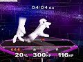 Super Smash Bros. Melee:Master Hand and Crazy Hand Battle using a Gamecube emulator
