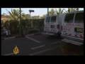 Palestinian rockets into Israel - 28 Feb 08
