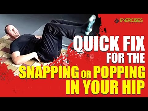 how to treat snapping hip syndrome