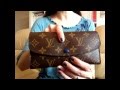รีวิวกระเป๋าสตางค์ Louis Vuitton Emilie Wallet (in Thai) - YouTube