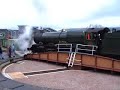 King Edward on the Minehead Turntable