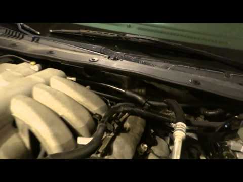 Lincoln LS PCV valve replacement / whistling noise