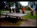 WHAT did Yclan DO ON THE SANOK parkour'' MEETING?