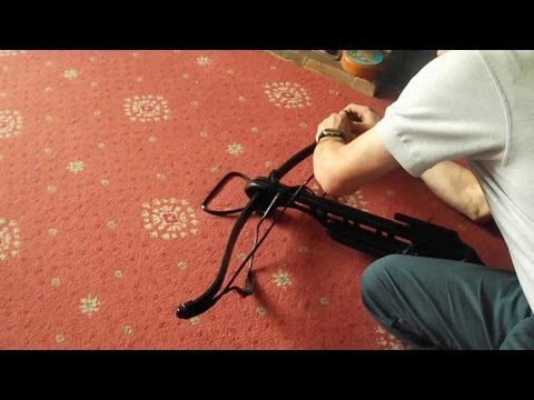 How to string a crossbow (Tutorial)