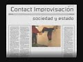 contact improvisacion,sociedad y estado