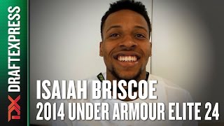 2014 Isaiah Briscoe Interview - DraftExpress - Under Armour Elite 24