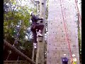 Hayley on the ropes course
