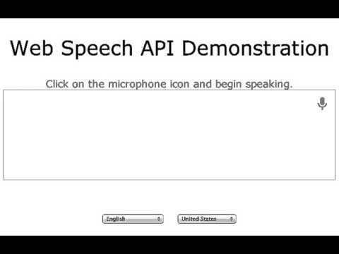 web speech api google chrome web speech api google chrome