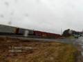 QGRY long train et wheel slip