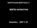 Bertso musikatuak 2007 - Aitor Lizarazu 