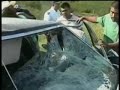Conductor borracho atropella ciclistas en Mexico