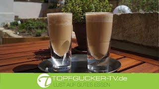 Kahlua-Shake mit kaltem Espresso