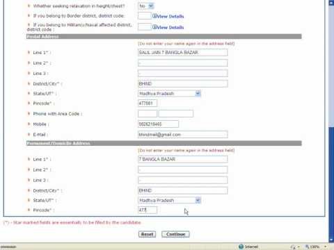 how to fill online application form for fyjc