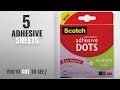 Scotch Permanent Adhesive Dots Medium Craft Pack Of 300