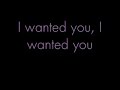 INA – I Wanted You