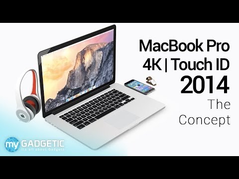 Apple MacBook Pro with 4K Reality Display & Touch ID Concept Tour