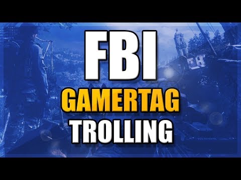 FBI Gamertag Trolling (Cod Ghosts Modded Gamertag)