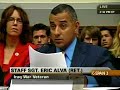 Eric Alva testifying at DADT repeal hearing