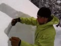 Snowpit walk-through in Lambs Canyon. Shovel shear & compression test preformed.