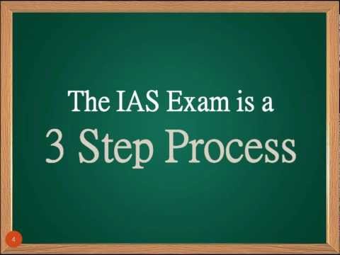 how to go for ias exam