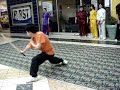 Wayland Li Wushu Performance - Outside Ruby Restaurant