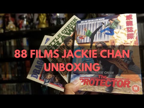 88 Films Jackie Chan movies unboxing