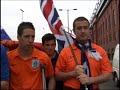 Rangers fans - convoy to Manchester Rangers fans - convoy to Manchester