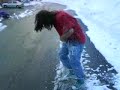 moi en et la neige
