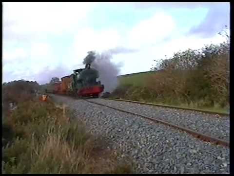 Steam Goods Train At Downpatrick