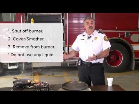 how to treat grease burns