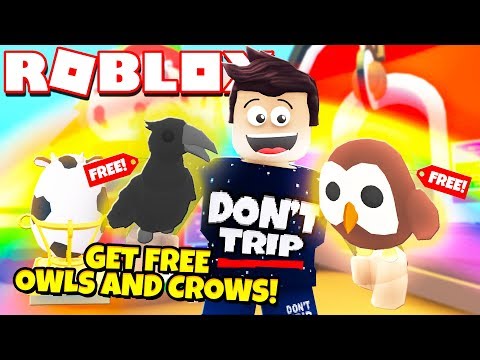 How to Get a FREE Legendary OWL and CROW in Adopt Me! NEW Adopt Me Farm Egg Update (Roblox ...