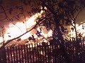 fire wrexham Pallets rhosddu blaze