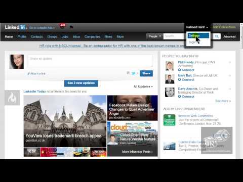 how to reset linkedin password