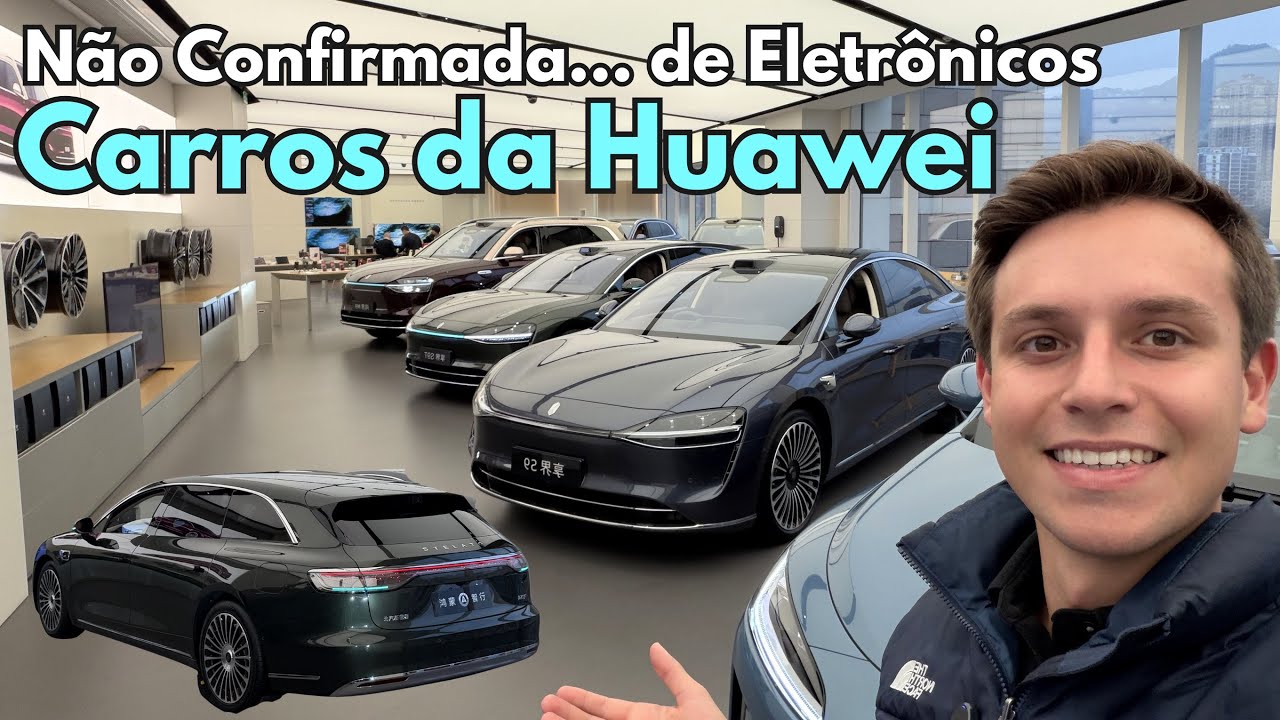 Uma Marca de Carros não Confirmada para o Brasil…mas focada em Eletrônicos: HUAWEI por dentro