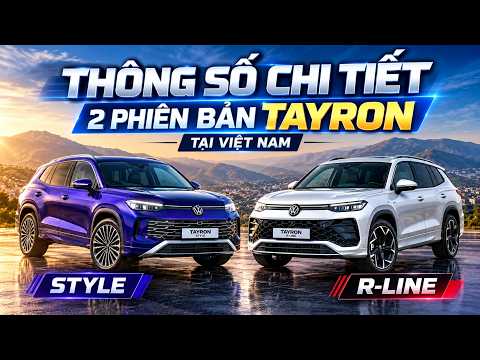 VW Tayron Style vs R-Line: Chênh 300 Triệu Có Đáng? | Review thông số