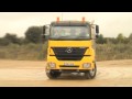 Mercedes-Benz Axor C 3240K 8x4 tipper test - www.truckingmag.co.uk