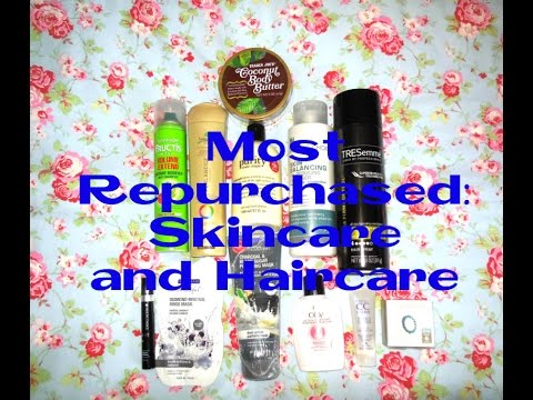 Most Repurchased Products: Skincare and Haircare!