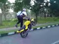 flemingo wheelie on apache by Sahil Anand a.k.a TIGER