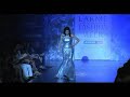 Actress Sridevi almost trips on ramp