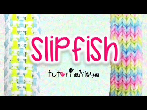 NEW Reversible SlipFish Rainbow Loom Bracelet Tutorial | How To
