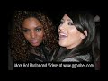 sexy kim kardashian filmed on a beach with her friend
