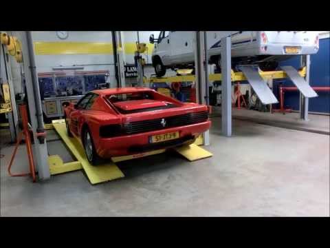 Ferrari Testarossa vervangen van de koppeling (clutch)