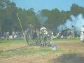musket and artillery salute 1 for Henry E. Thain CSA