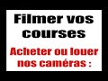 filmez vos courses avec nos cameras, petites, faciles � fixer. louez la pour 1 week-end ou achetez en une! petit prix, grande qualit�e. livraison rapide.